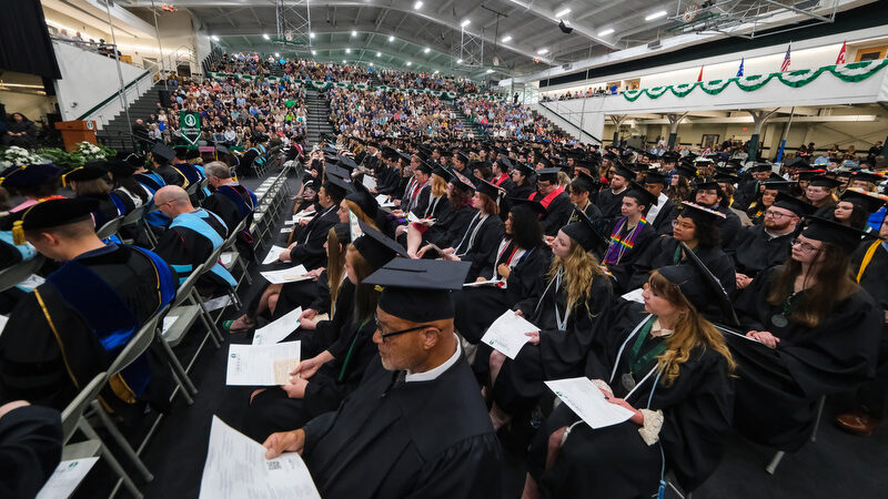 Group of graduating students