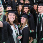 Group of students taking a selfie