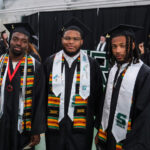 Students posing for a photo together