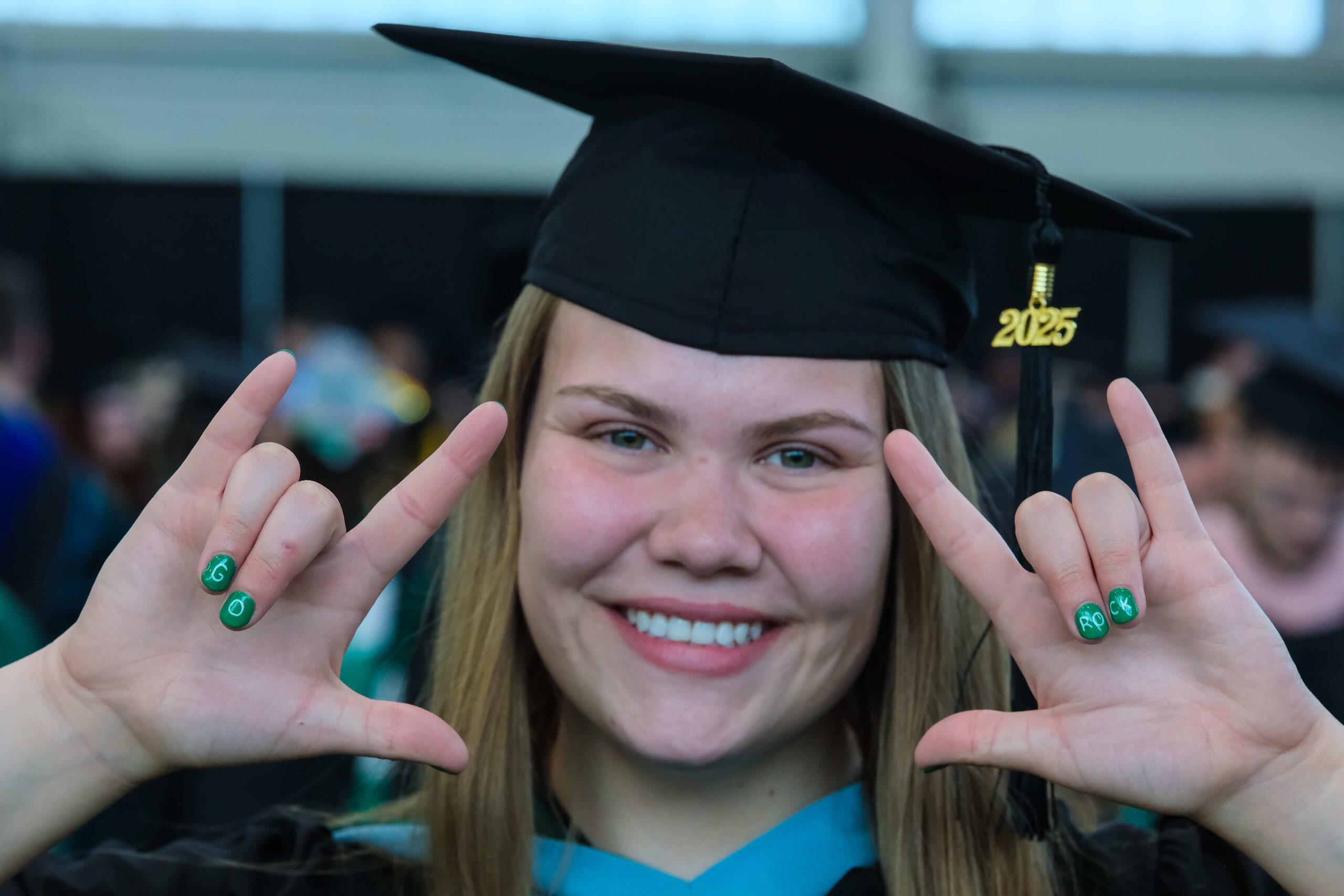 Graduates celebrating