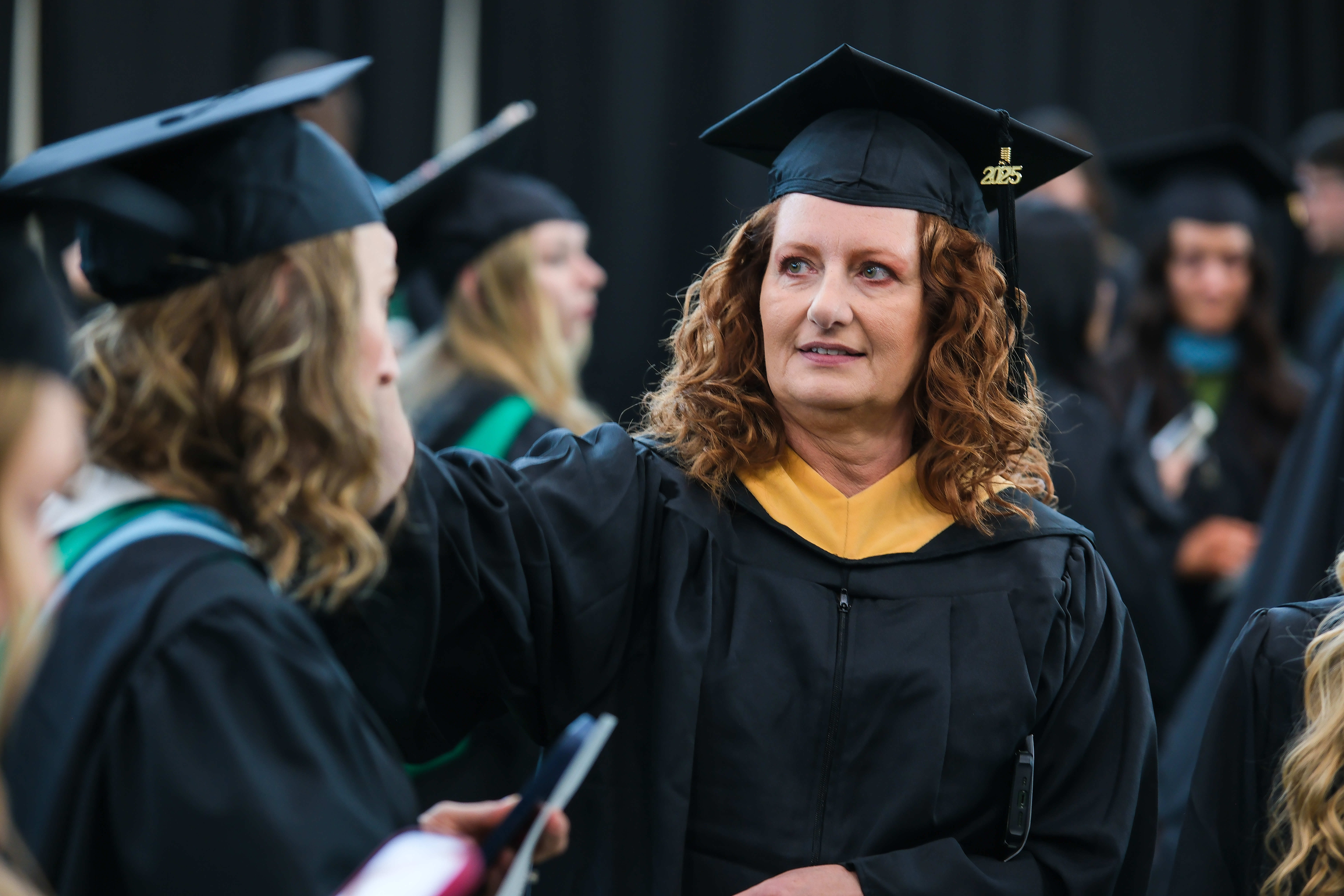Graduates celebrating