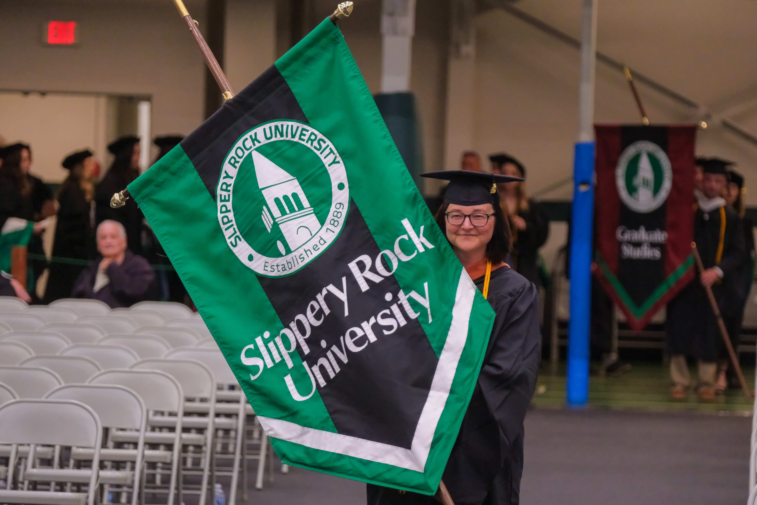 Graduates celebrating