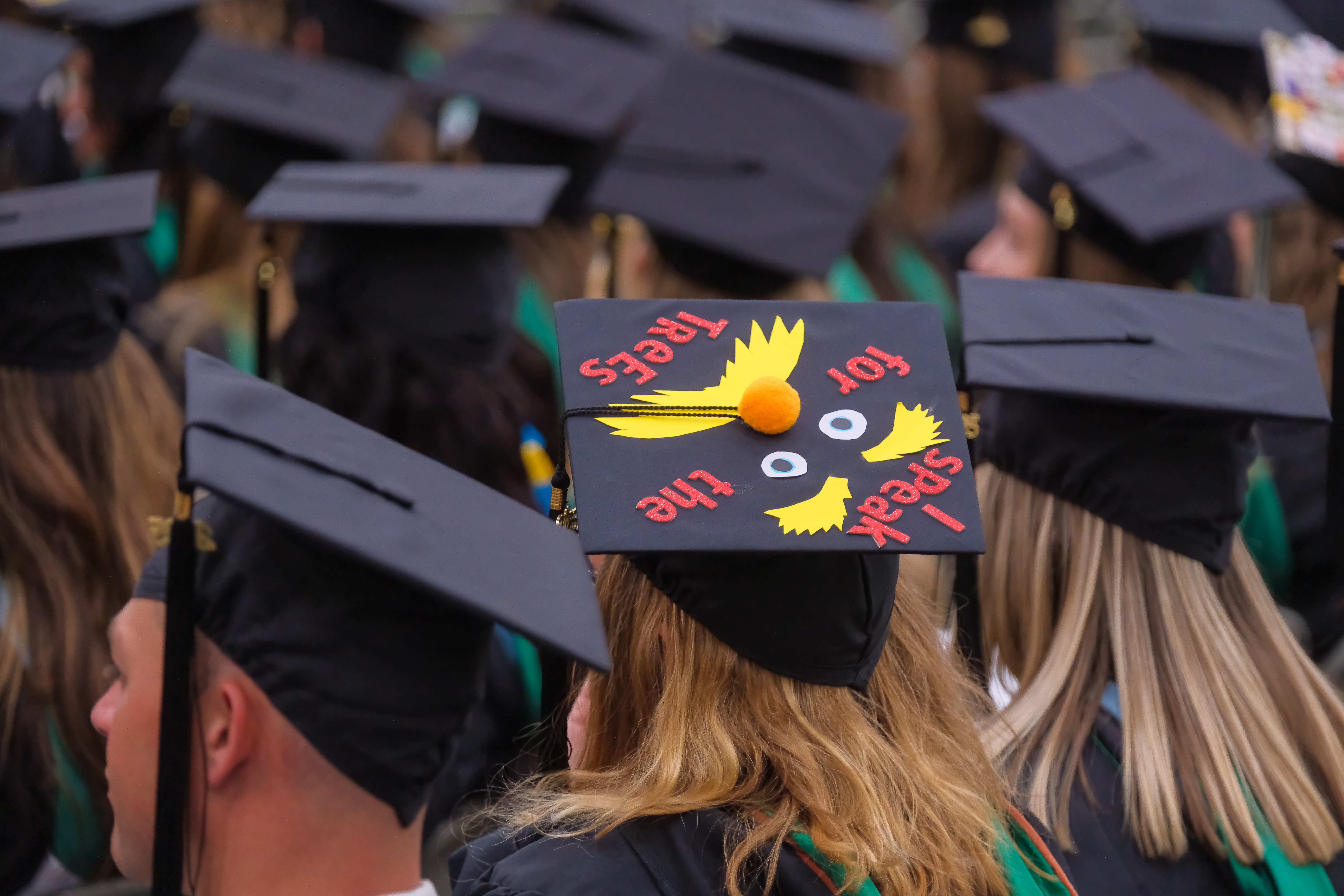 Graduates celebrating