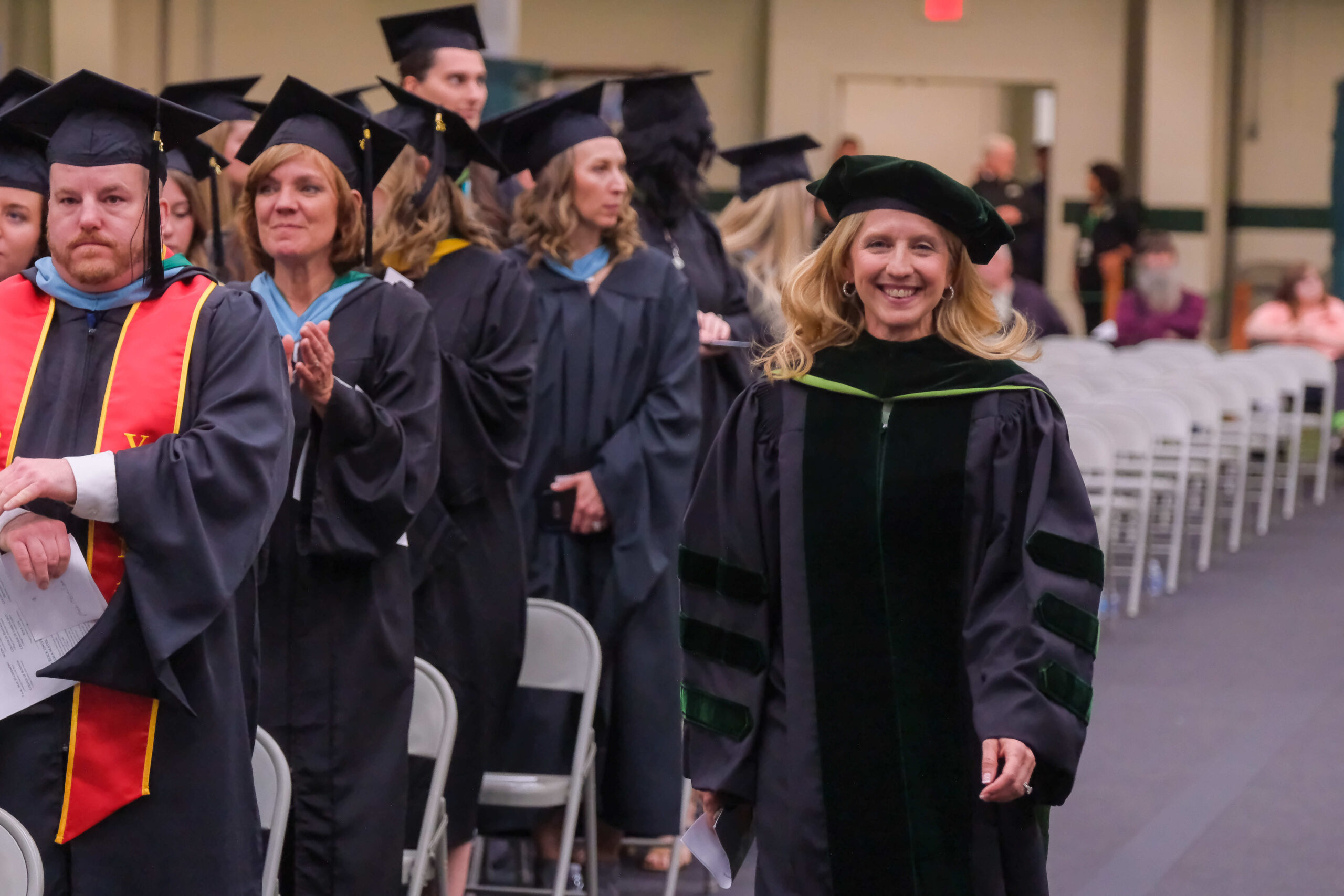 Graduates celebrating
