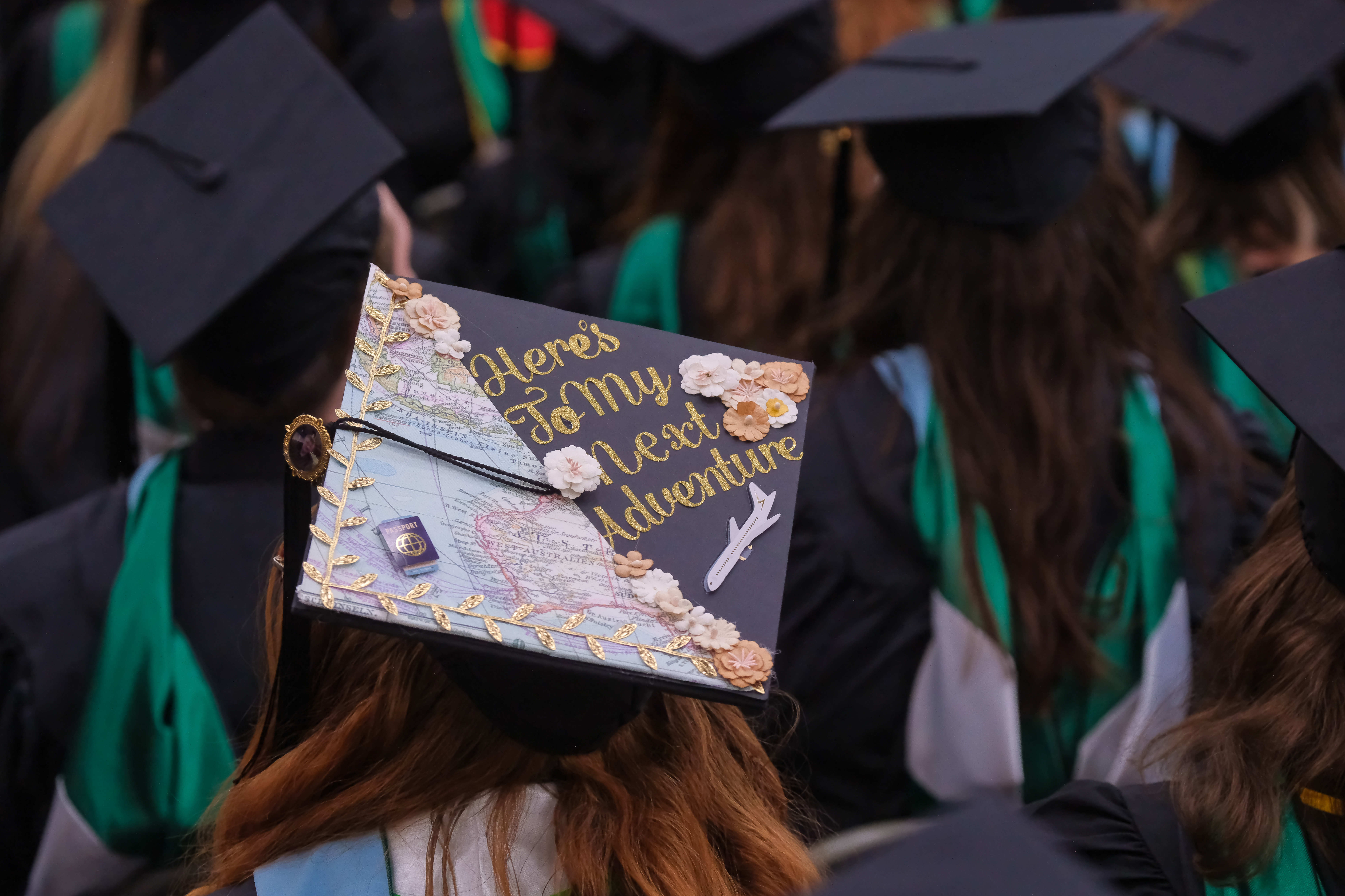 Graduates celebrating