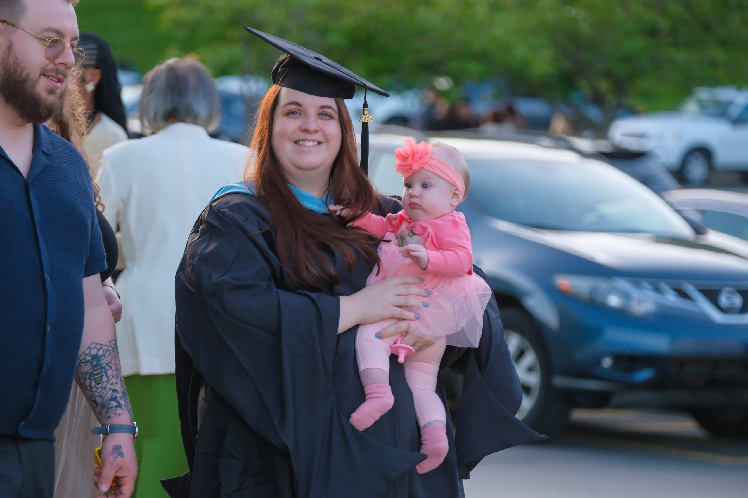 Graduates celebrating