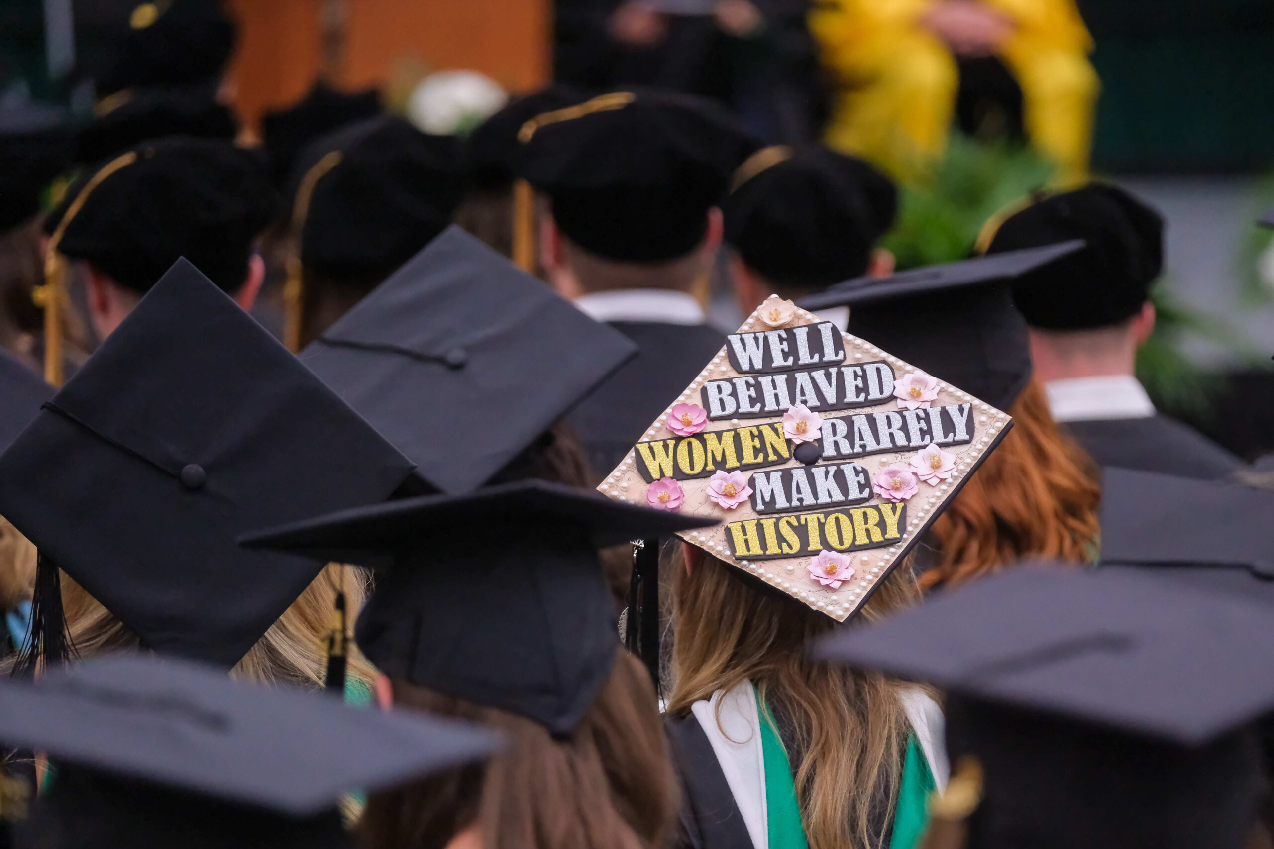 Graduates celebrating