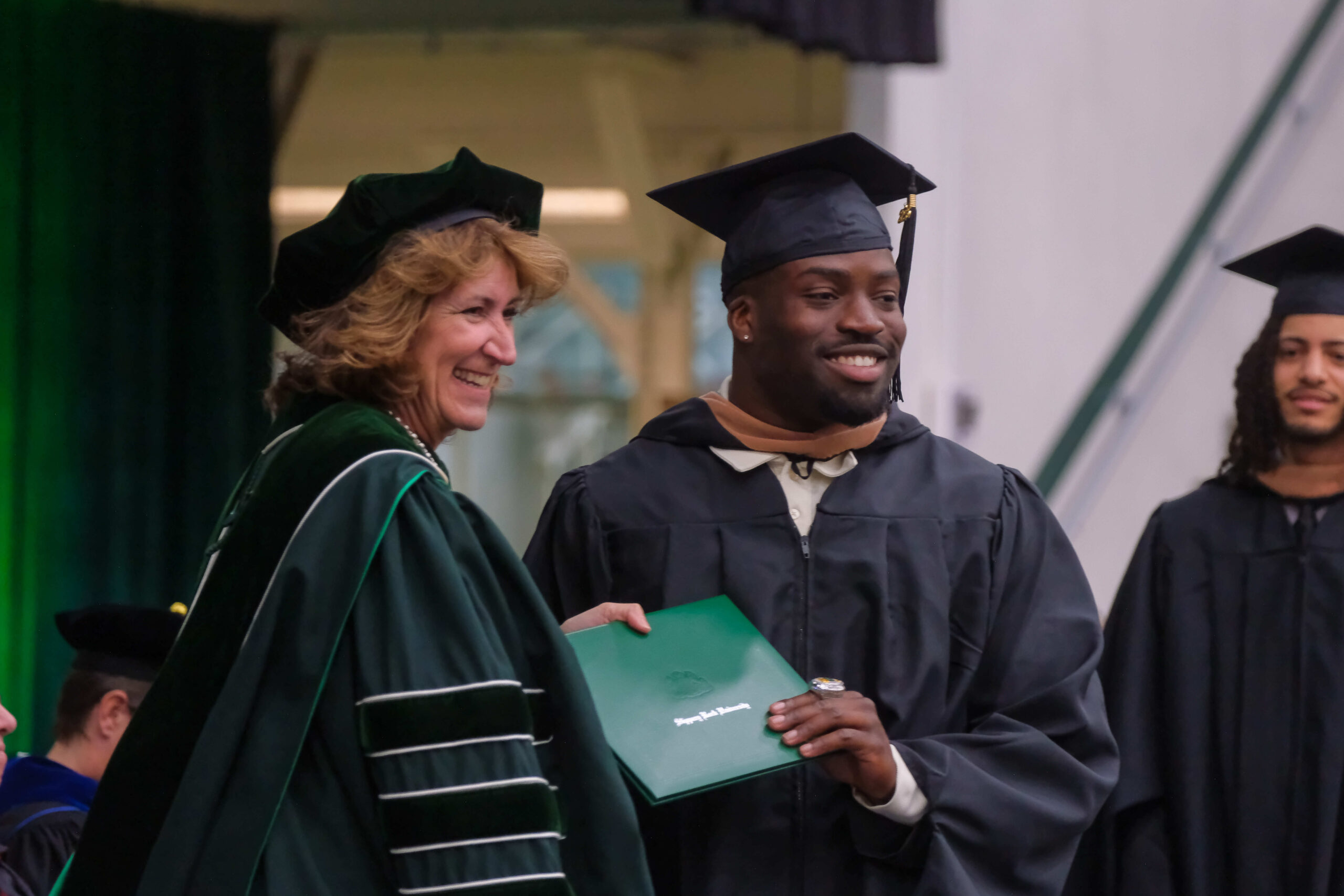 Graduates celebrating