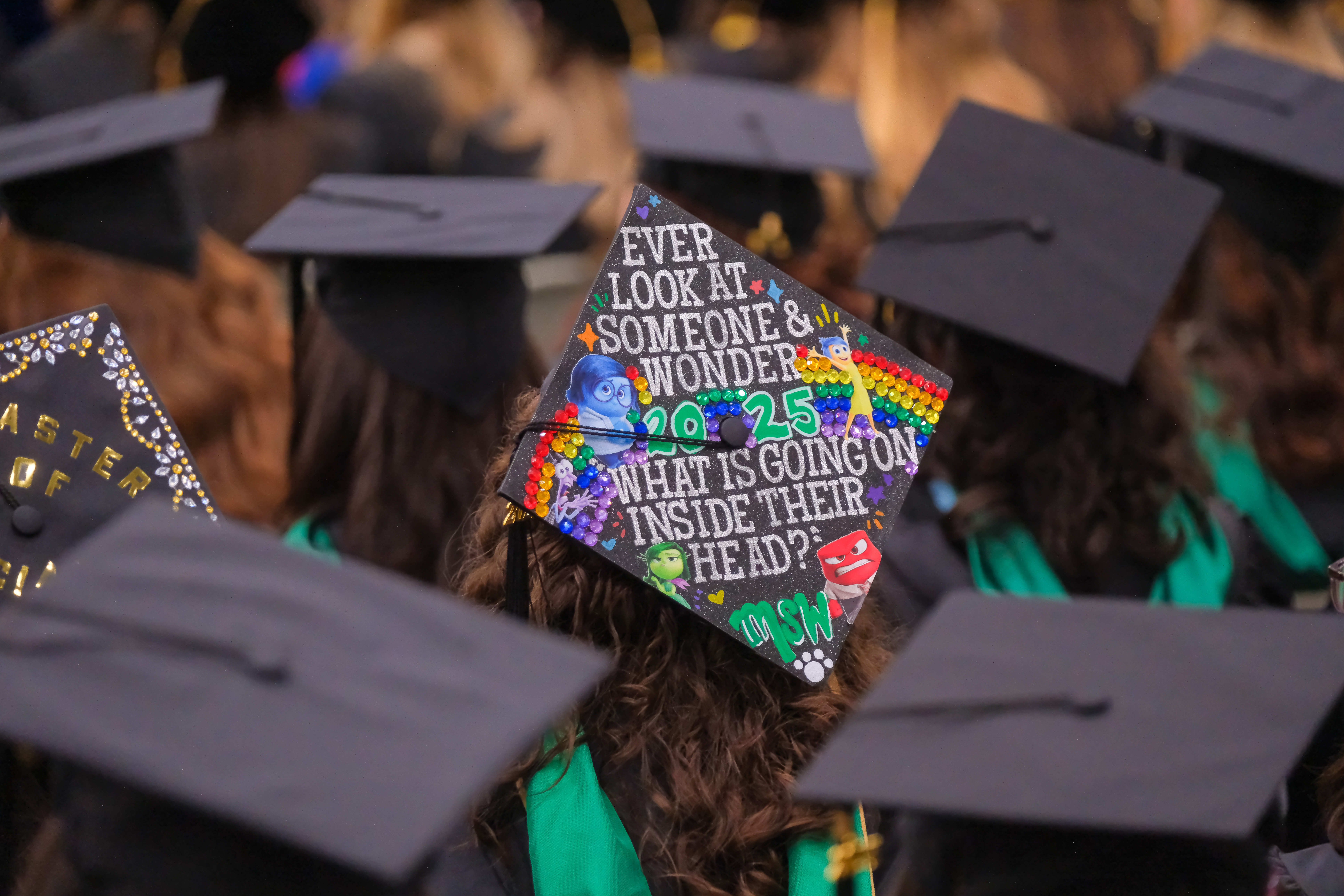 Graduates celebrating