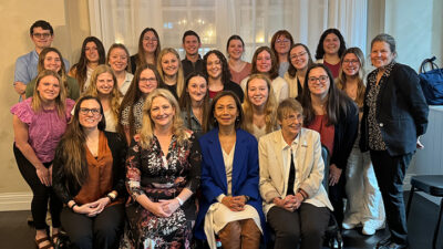 Group photo of recreational therapy students in Australia.