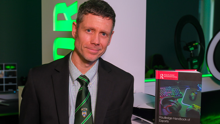 Seth Jenny, an associate professor of science, isone of the nation's leading researchers in the performance and health implications of esports.