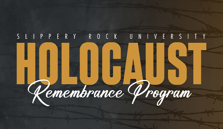 Holocaust Remembrance Program poster