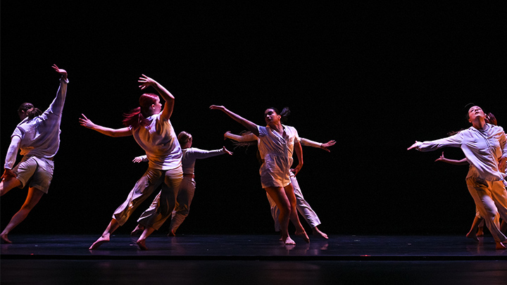 A performance from the SRU Emerging Artists Dance Concert earlier this year, titled "Trapped in Convenience."