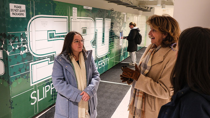 PA State Senator touring campus