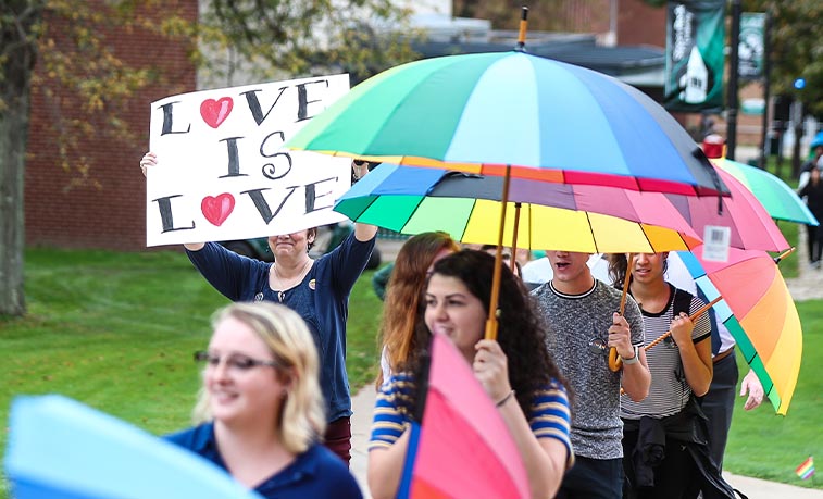 Slippery Rock University will be hosting several events as part of LGBTQ+ History Month in October.