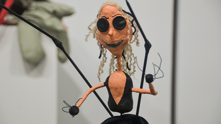 student artwork on display