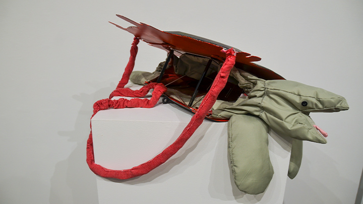 student artwork on display