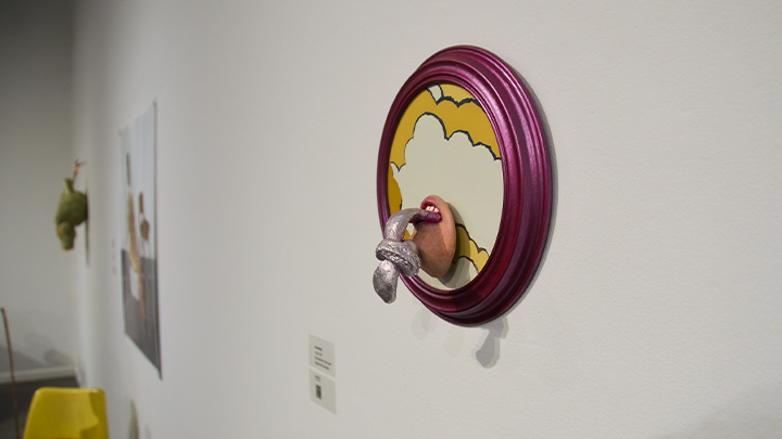 student artwork on display