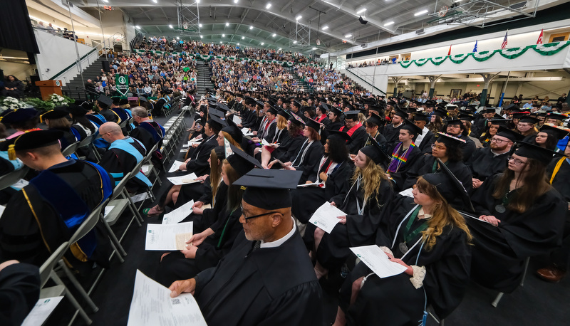 Group of graduating students