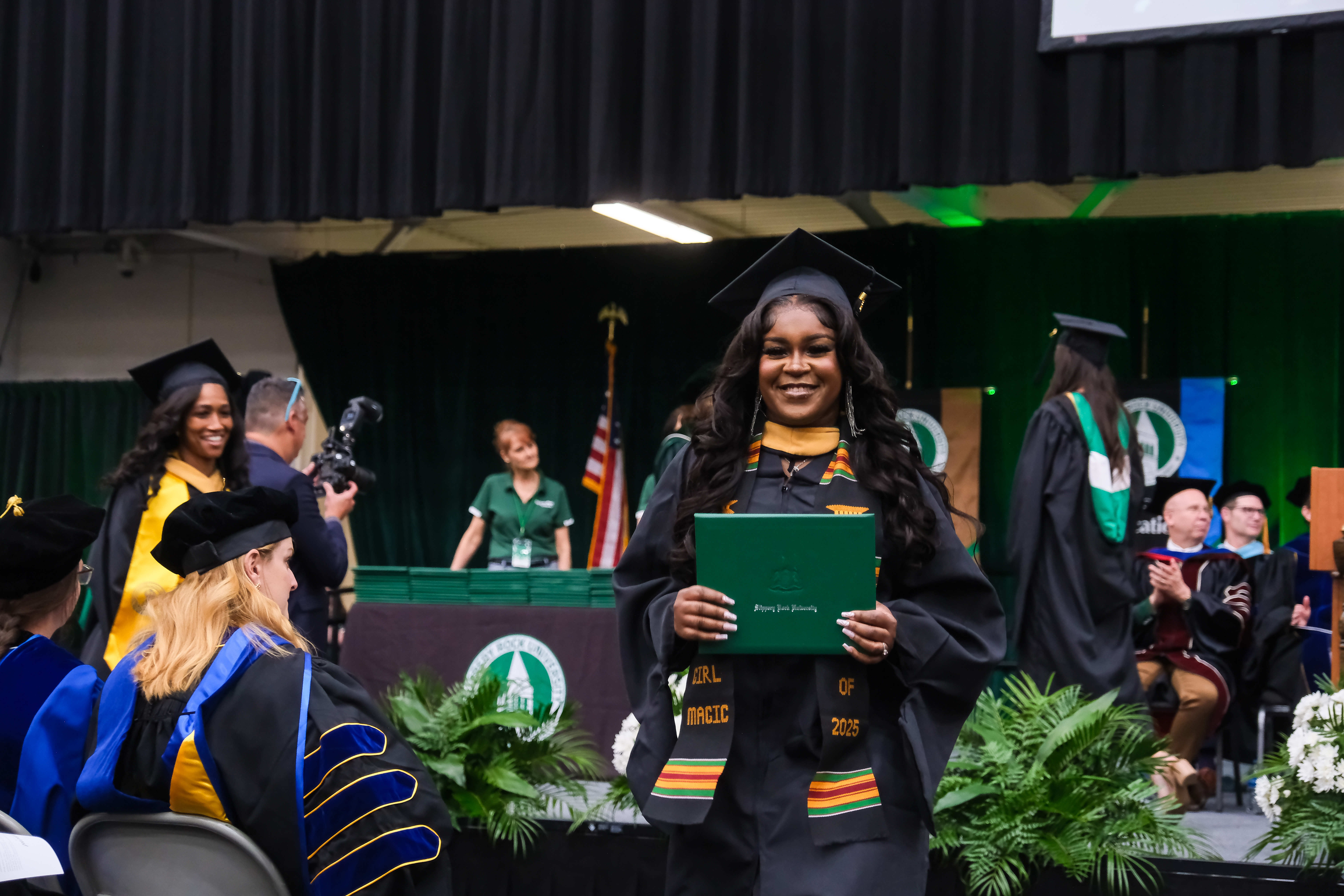 Graduates celebrating