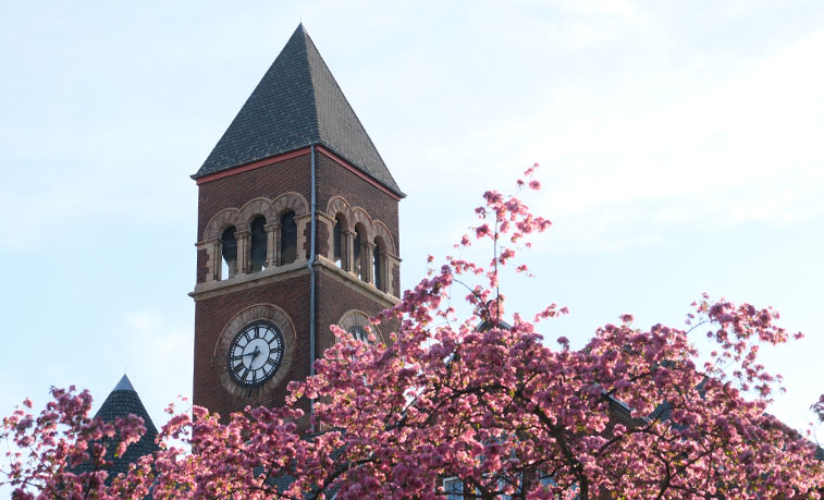 Old Main in autumn