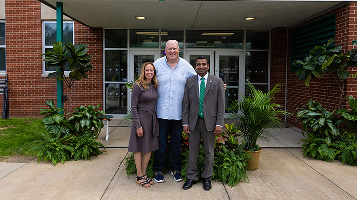 Celebrating the Haverlack College of Business naming