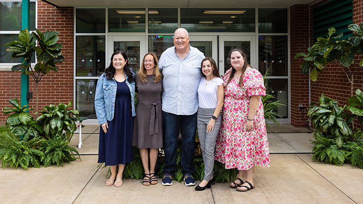 Celebrating the Haverlack College of Business naming
