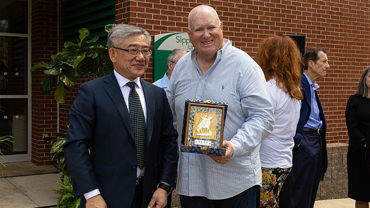 Celebrating the Haverlack College of Business naming
