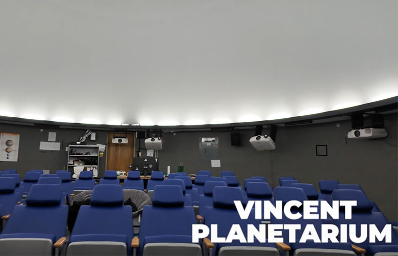 Vincent Science Center Planetarium Video
